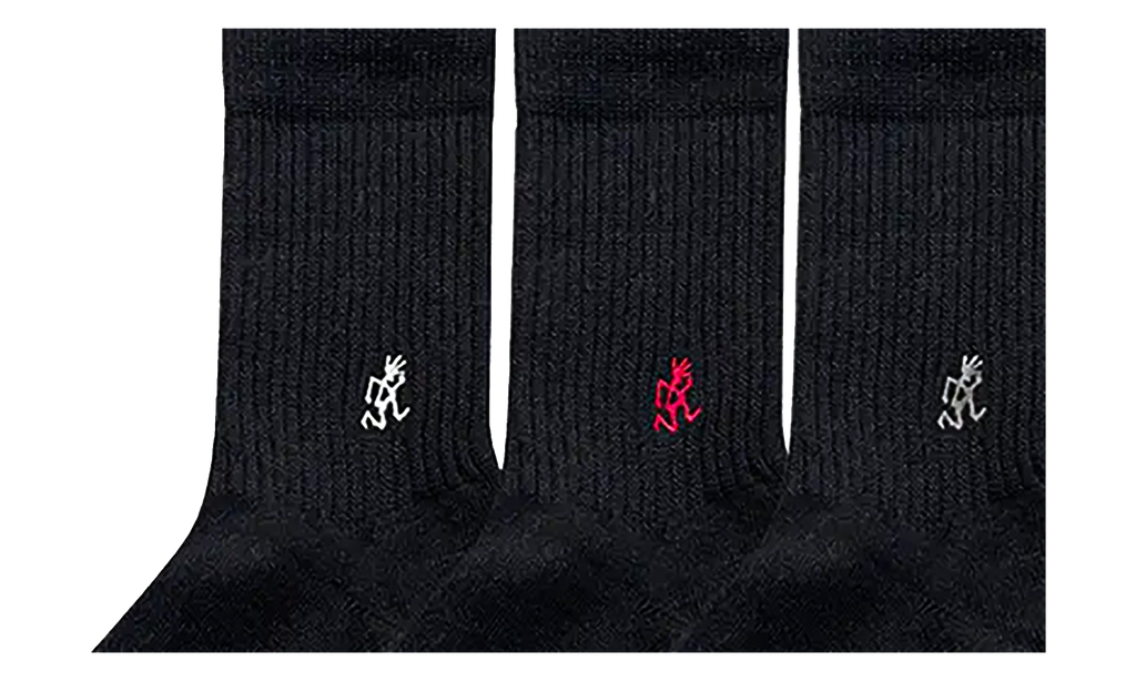 Basic Crew Socks - 3 Pack "Black" SX M04 BLK