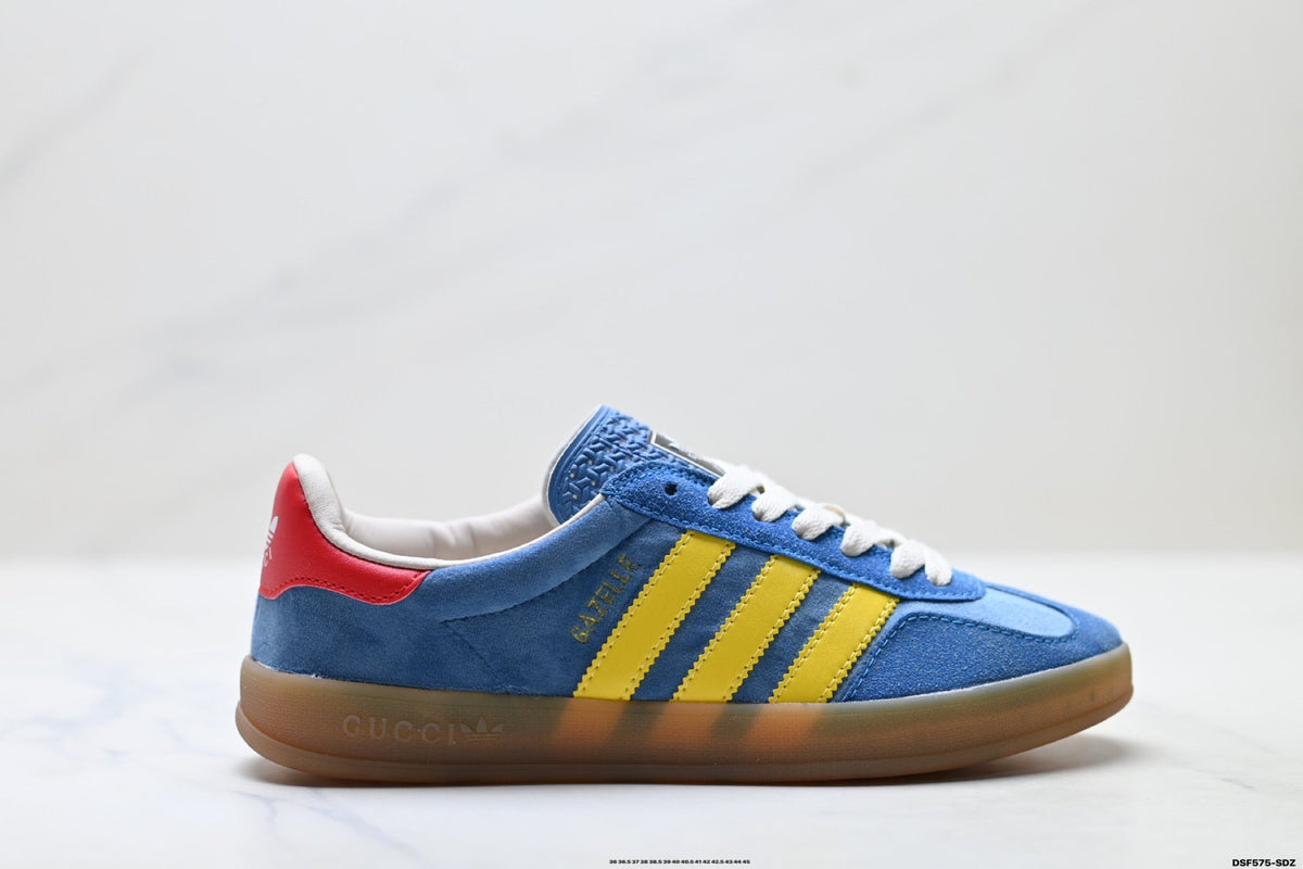 adidas  Gazelle Blue Yellow Sneakers
