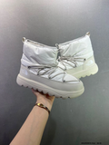 The North Face Borealis Short Boots Winter Snow Boots Unisex Thick Sole Warm Ankle Boots
