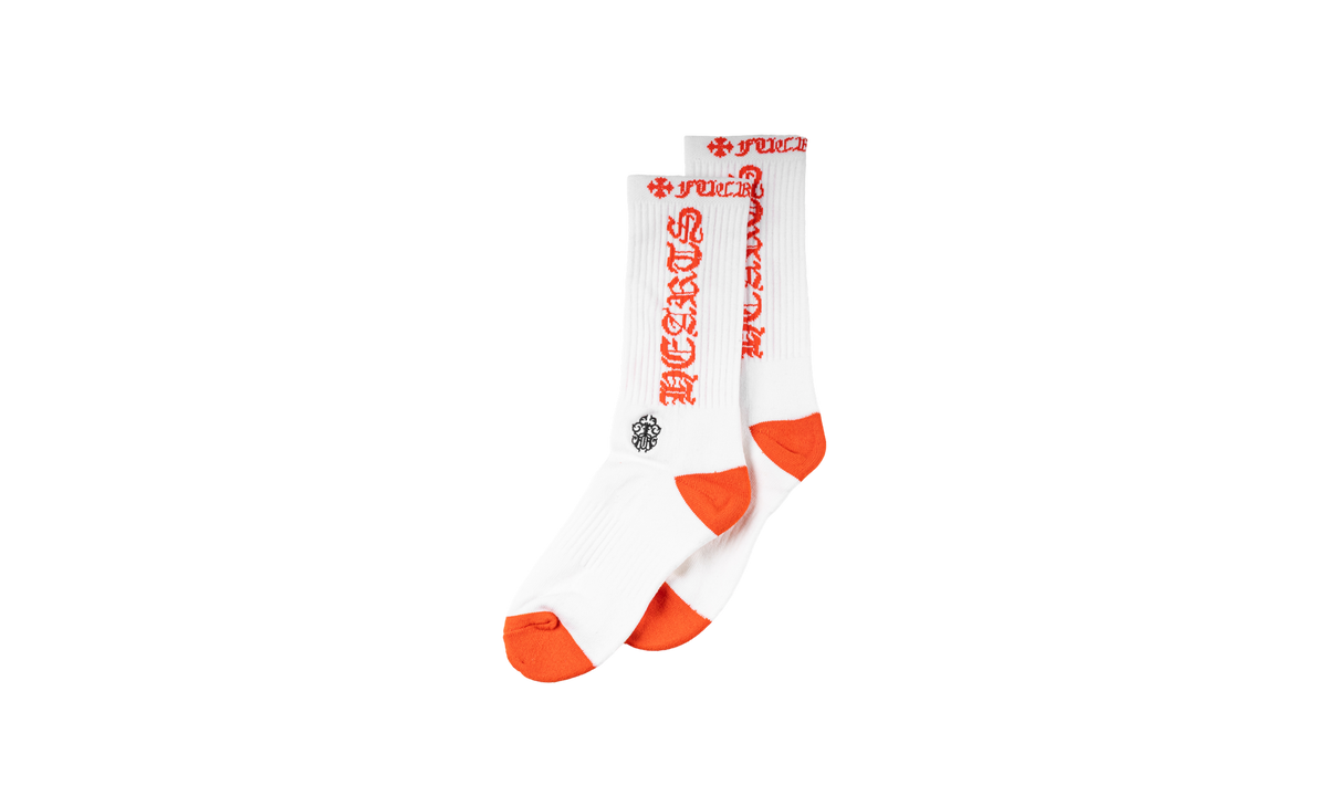 CH Fuck You Logo Socks "Red White" CHRM1400