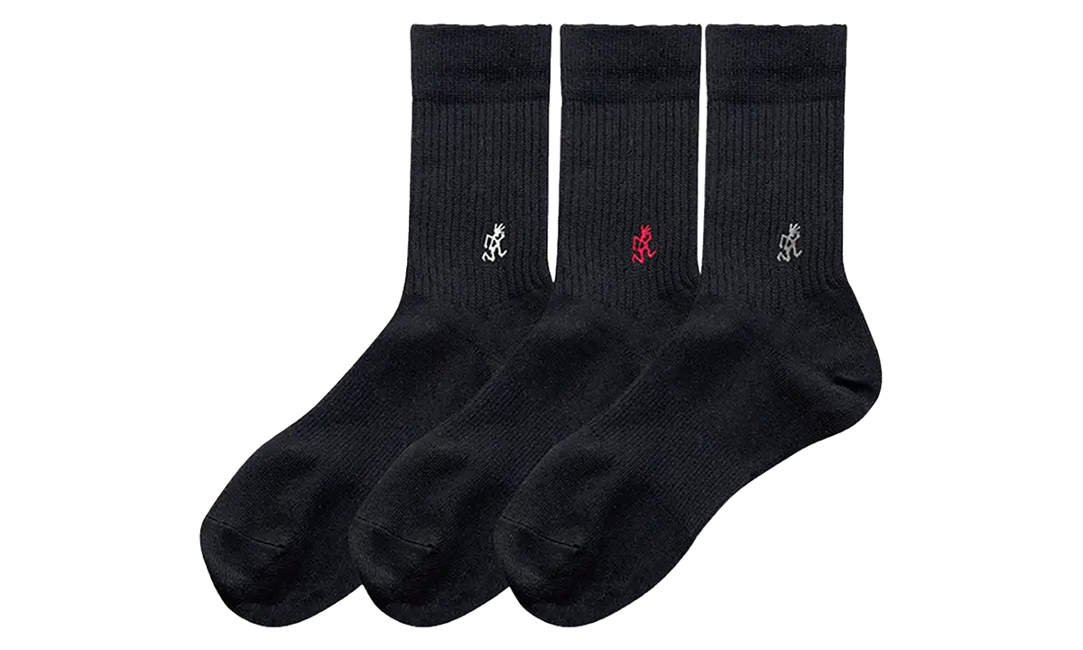 Basic Crew Socks - 3 Pack "Black" SX M04 BLK