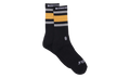Sport Striped Socks "Black Yellow" CHRM1347