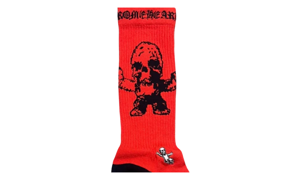 Foti Harris Teeter Logo Socks "Red Black" CHRM1384