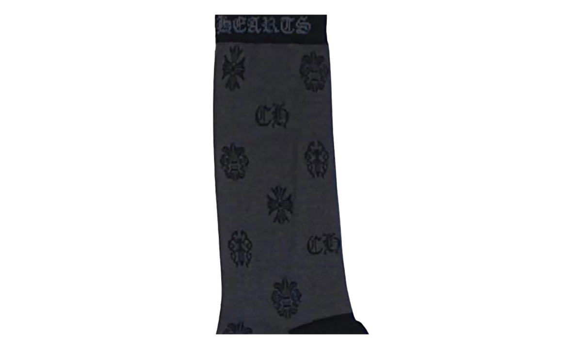 Monogram Socks (3 Pack) "Black / Grey" CHRM0906