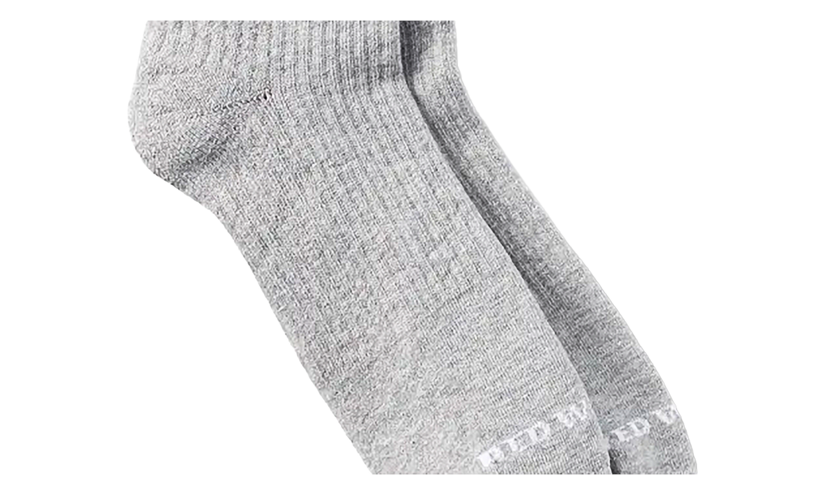Cushion Crew Socks "Gray" 97671
