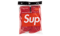 Hanes Crew Socks 4 Pack "Red" SU7543