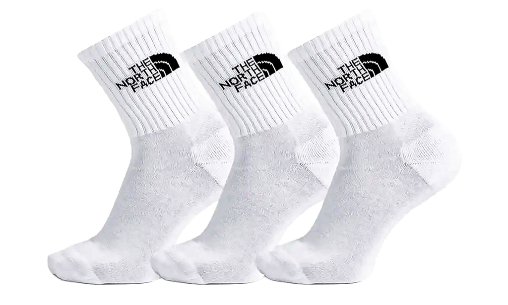 Everyday Standard Crew Sock (3 Pack) "TNF White" NF0A8EKX FN4