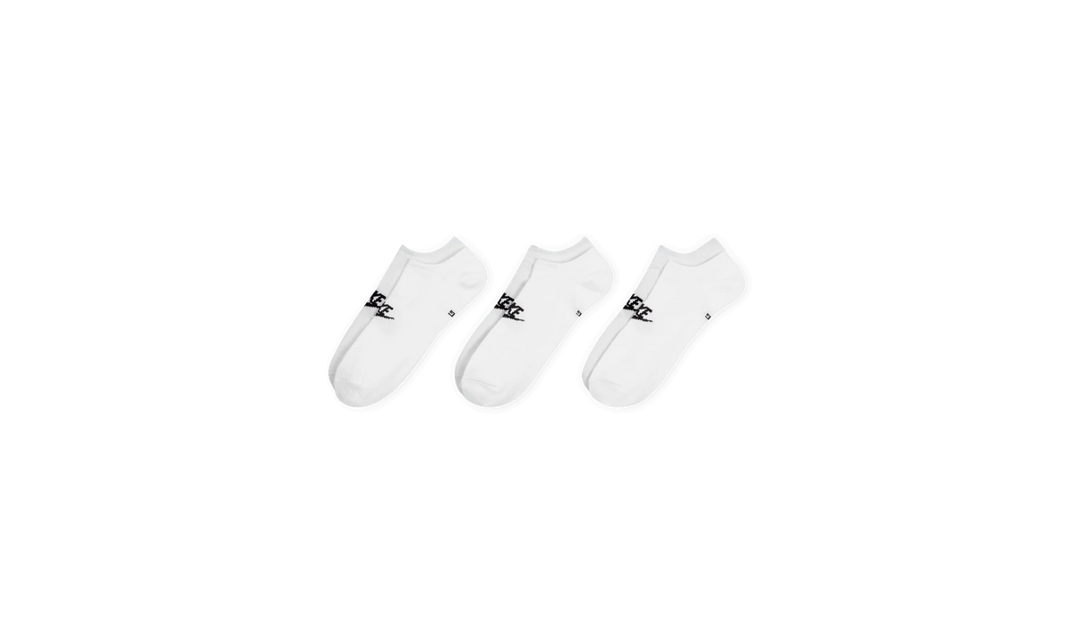 Everyday Essential No-Show Socks (3 Pairs) "White" DX5075 100